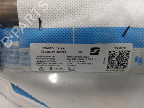Left curtain airbag SEAT LEON ST (5F8) 1.6 TDI | BP3653937C11 