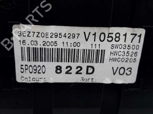 Instrument cluster SEAT ALTEA (5P1) 2.0 FSI | BP3507642C47 