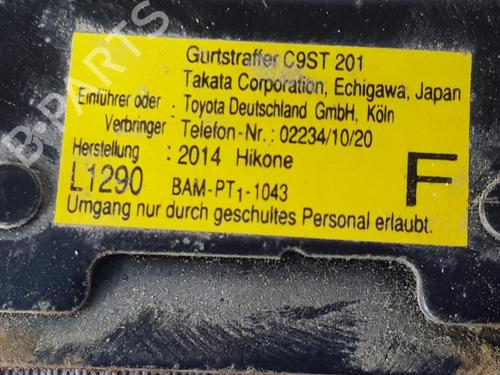 Front left belt tensioner TOYOTA LAND CRUISER PRADO (_J12_) 3.0 D-4D (KDJ120, KDJ125) | BP8367173C87 
