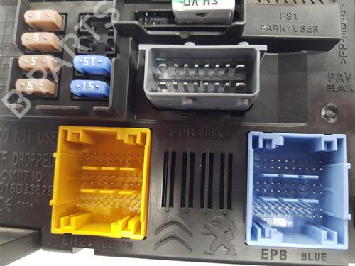 Fuse box PEUGEOT EXPERT Van (V_) | BP31982375E1