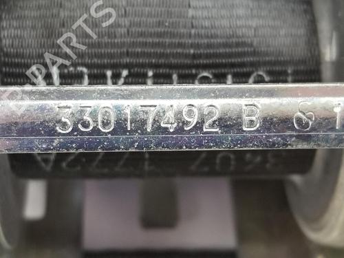 Rear left seatbelt PEUGEOT 3008 I MPV (0U_) 1.6 HDi | BP11384975I29 