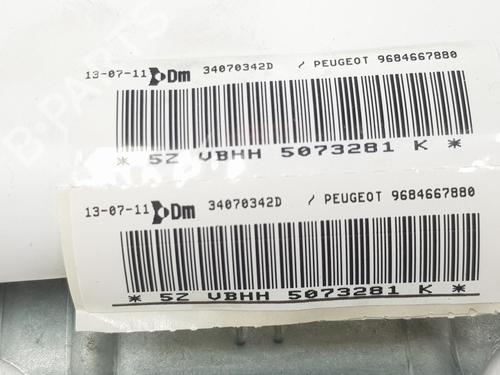 Left curtain airbag PEUGEOT 3008 I MPV (0U_) 1.6 HDi | BP8883927C11 