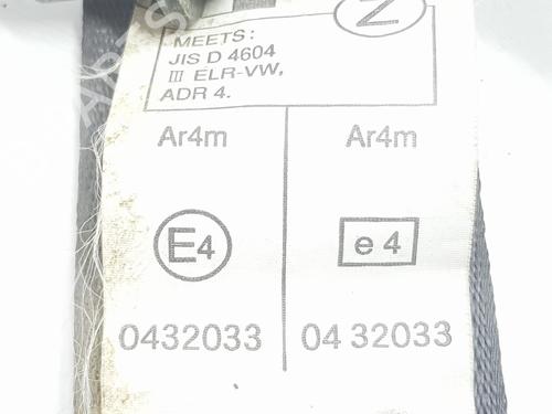 Rear left seatbelt TOYOTA LAND CRUISER PRADO (_J12_) 3.0 D-4D (KDJ120, KDJ125) | BP17192362I29 