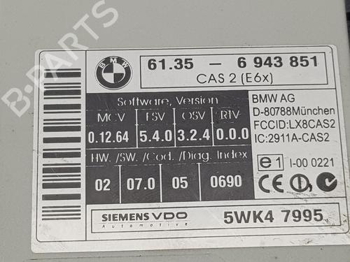 Electronic module BMW 5 (E60) 530 d | BP37429892M83 - Image 2