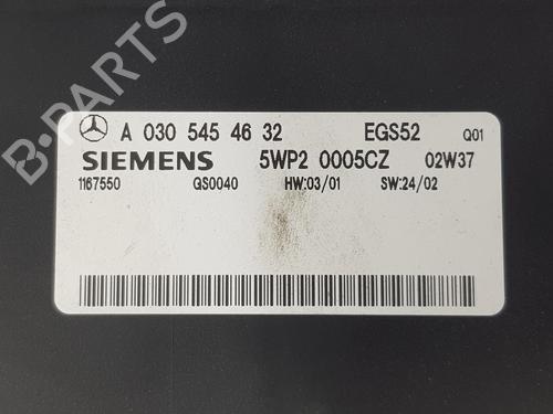 Electronic module MERCEDES-BENZ M-CLASS (W163) ML 270 CDI (163.113) | BP10985695M83 