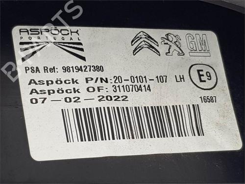 Venstre baglygte PEUGEOT RIFTER  | BP38469073C34  - Image 6