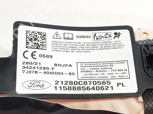 Right curtain airbag FORD FOCUS IV (HN) 1.0 EcoBoost | BP30745804C12 