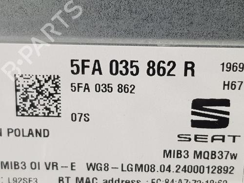 Radio CUPRA LEON (KL1, KU1, KUG) 1.5 eTSI | BP38050185E6 - Image 3
