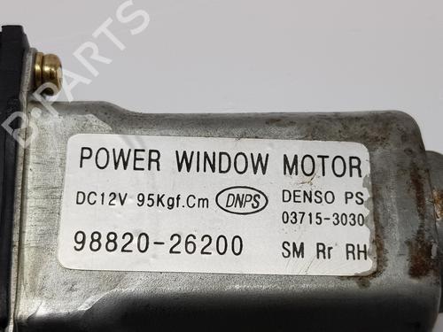 Right rear window motor HYUNDAI SANTA FÉ I (SM) 2.0 CRDi 4x4 | BP17904355E22 
