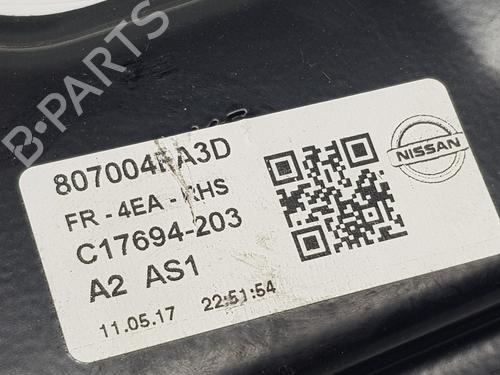 Front right window mechanism NISSAN QASHQAI II (J11, J11_) 1.2 DIG-T | BP31043928C23