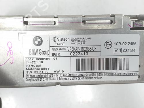 Radio BMW 1 (E87) 118 d | BP9716269E6 