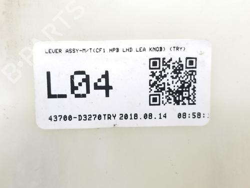 Gear lever HYUNDAI TUCSON (TL, TLE) 1.6 GDi | BP11184012M90 