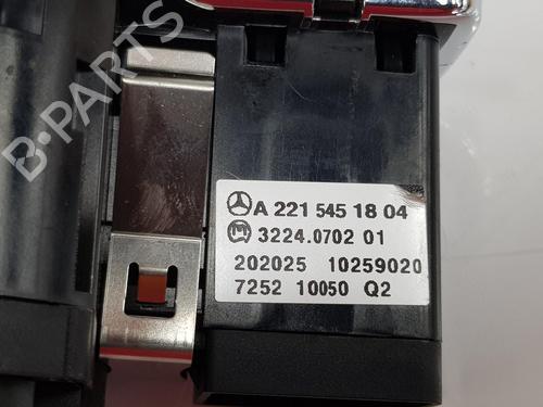 Headlight switch MERCEDES-BENZ S-CLASS (W221, V221) S 320 CDI (221.022, 221.122) | BP18119966I24 