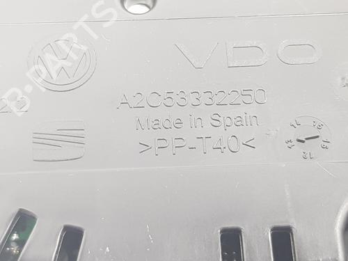Instrument cluster SEAT IBIZA IV (6J5, 6P1) 1.6 TDI | BP27583058C47 