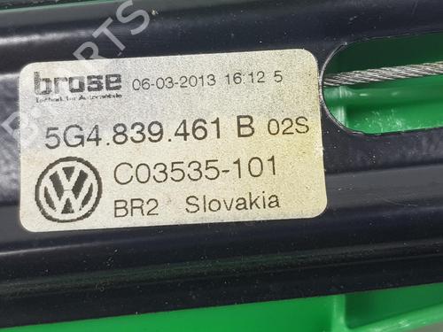 Rear left window mechanism VW GOLF VII (5G1, BQ1, BE1, BE2) 1.6 TDI | BP10212337C24 