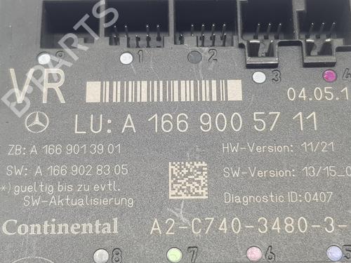Electronic module MERCEDES-BENZ M-CLASS (W166) ML 350 BlueTEC 4-matic (166.024, 166.023) | BP15895257M83 
