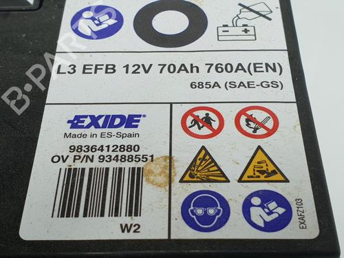 Battery OPEL ASTRA L Sports Tourer (O5) 1.2 (FRHNSL, FRHNSR) | BP22955083E11 