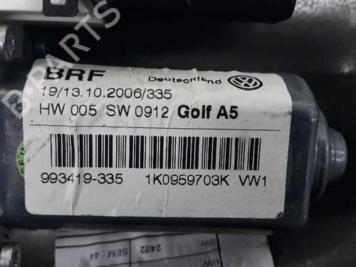 Rear left window mechanism VW GOLF V (1K1) 2.0 TDI | BP1543238C24 