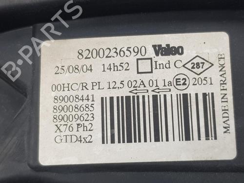 Left headlight RENAULT KANGOO (KC0/1_) 1.5 dCi | BP16441660C28 