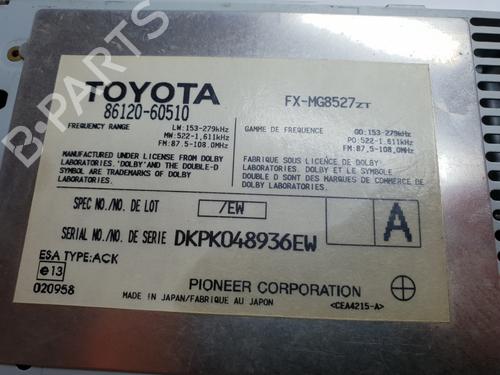 Radio TOYOTA LAND CRUISER PRADO (_J12_) 3.0 D-4D (KDJ120, KDJ125) | BP22714386E6 