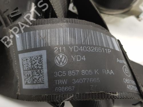 Rear left seatbelt VW PASSAT B7 (362)  | BP17171201I29 
