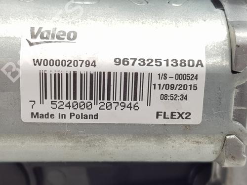 Rear wiper motor PEUGEOT 208 I (CA_, CC_)  | BP29189058M102 