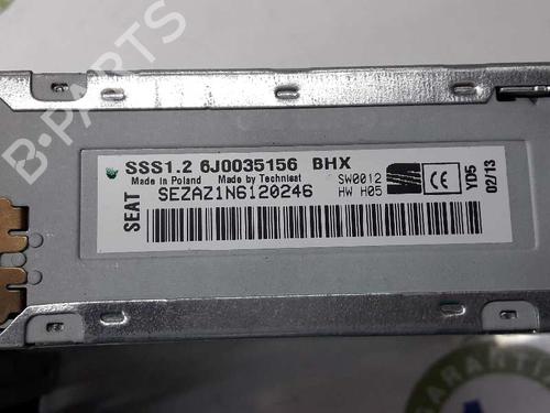 Radio SEAT IBIZA IV SC (6J1, 6P5) 1.4 TSI Cupra | BP3655235E6 