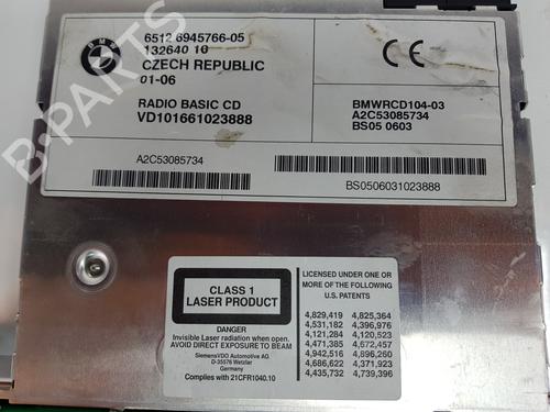 Radio BMW X3 (E83) 2.0 d | BP28484740E6
