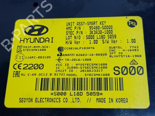 Electronic module HYUNDAI i30 (PDE, PD, PDEN) 2.0 N | BP36848644M83  - Image 6