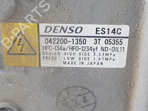 AC compressor TOYOTA YARIS (_P13_) 1.5 Hybrid (NHP130_) | BP24662236M34 