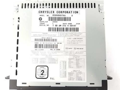 Radio CHRYSLER VOYAGER IV (RG, RS) 2.5 CRD | BP6992610E6 