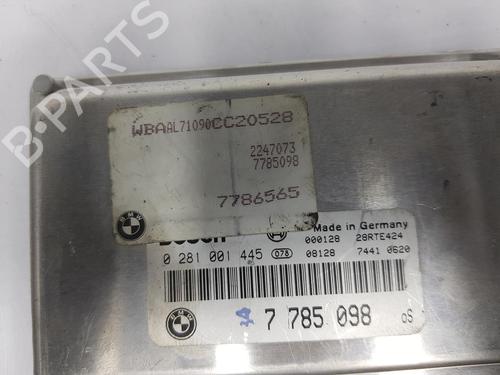 Engine control unit (ECU) BMW 3 (E46) 320 d | BP9536057M57 