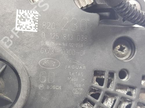 Alternator LAND ROVER RANGE ROVER VELAR (L560)  | BP20199607M7 
