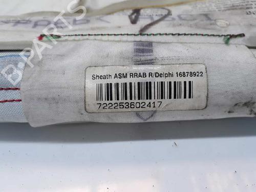 Right curtain airbag SEAT LEON (1P1)  | BP5547185C12 