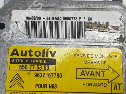 Kollisjonspute styreenhet CITROËN XSARA PICASSO (N68) 2.0 HDi | BP15423544M53 