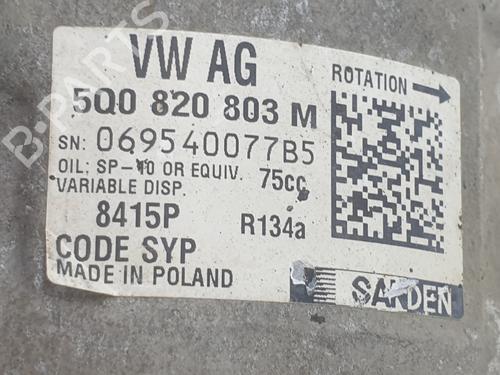 AC compressor VW CADDY IV MPV (SAB, SAJ) 2.0 TDI | BP31156858M34
