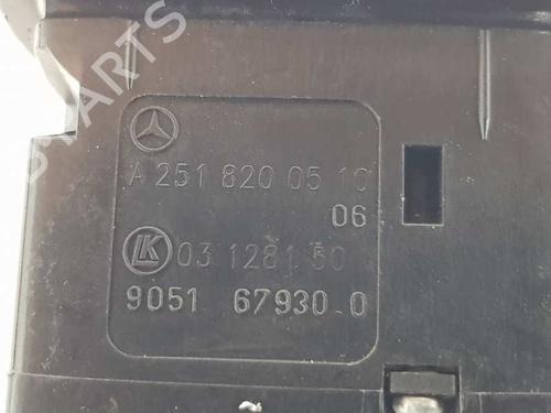 Right rear window switch MERCEDES-BENZ B-CLASS Sports Tourer (W245) B 180 CDI (245.207) | BP5589573I28 