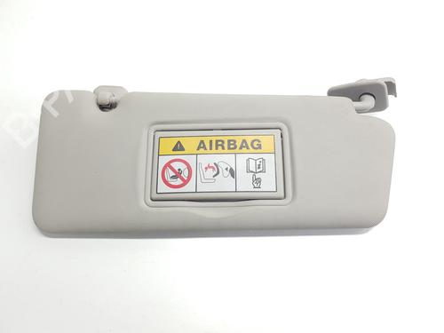 Right sun visor RENAULT CLIO IV (BH_) 0.9 TCe 90 (BHNF, BHMA, BHMH, BHJK, BHJR) | BP31591289I2