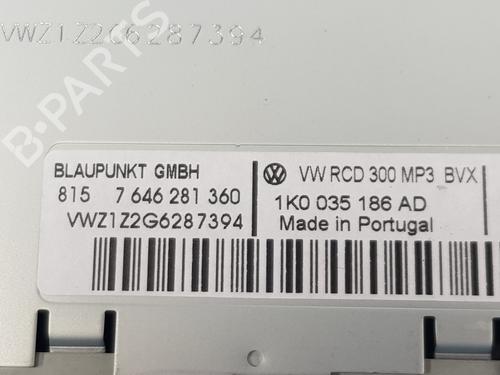 Radio VW GOLF V (1K1) 1.9 TDI | BP12463763E6 