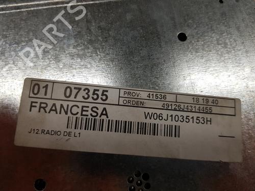 Radio SEAT IBIZA IV ST (6J8, 6P8) 1.6 TDI | BP9422109E6 