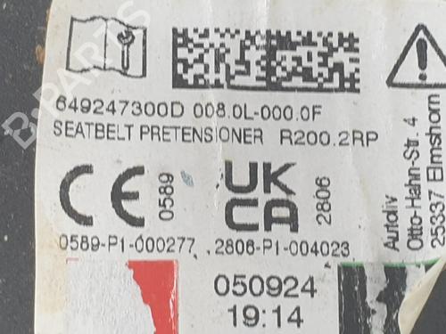 Airbag Kit DACIA SANDERO III 1.0 TCe 100 ECO-G | BP32360829C86 