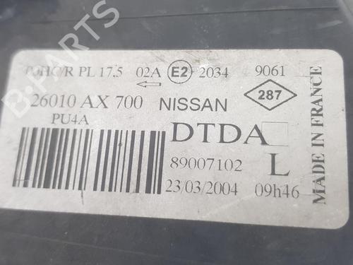 Right headlight NISSAN MICRA III (K12) 1.2 16V | BP17025654C29 
