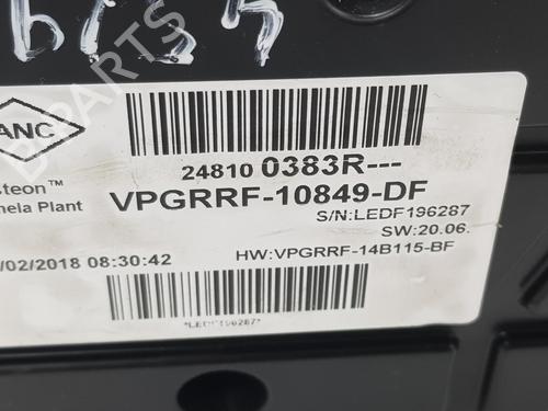 Instrument cluster RENAULT CLIO IV (BH_) 1.5 dCi 90 | BP9170404C47 