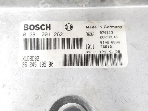 Engine control unit (ECU) CITROËN XANTIA (X1_, X2_) 1.9 Turbo D | BP9507635M57 