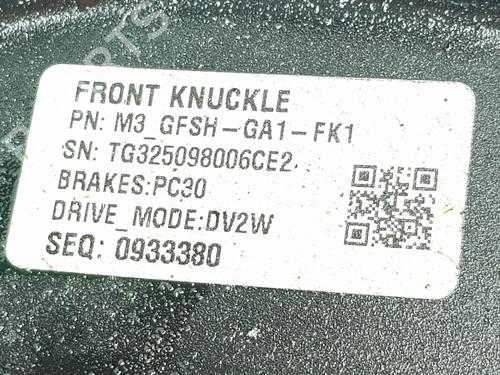 Left front steering knuckle TESLA MODEL 3 (5YJ3) | BP38469030M25 - Image 6