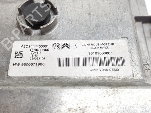 Engine control unit (ECU) PEUGEOT 2008 I (CU_) | BP37013860M57 - Image 4