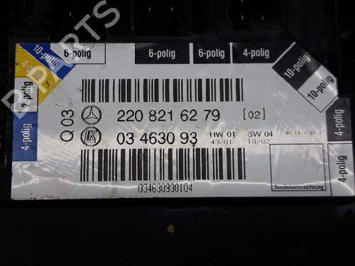 Other MERCEDES-BENZ S-CLASS (W220, V220) S 320 CDI (220.025, 220.125) | BP14117909O1
