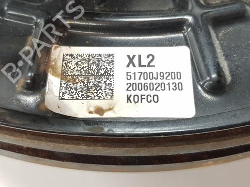 Left front steering knuckle HYUNDAI KONA (OS, OSE, OSI) 1.0 T-GDi | BP26619731M25 