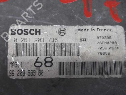 Engine control unit (ECU) CITROËN SAXO (S0, S1) 1.1 X, SX | BP3491932M57 