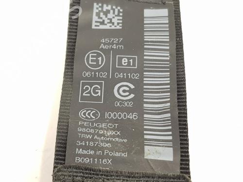 Rear left seatbelt PEUGEOT 308 II (LB_, LP_, LW_, LH_, L3_)  | BP29011014I29 
